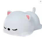 Silicon Snoring Cat Night Light