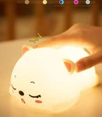 Silicon Snoring Cat Night Light