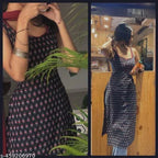 DAILY WEAR KURTI/REGULAR KURTI/FANCY KURTI/CASUAL SLEEVELESS KURTI