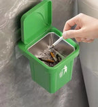 Stainless Steel Multipurpose Use Mini Dustbin & Ashtray