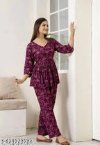 Women's Printed Co-Ord Set, Co-Ord Sets For Girls and WomenWomen's Printed Co-Ord Set, Co-Ord Sets For Girls and Women