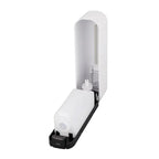 Wall Mount Hand Liquid Shampoo Shower Gel Dispenser for Hotel Bathroom White