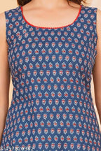 DAILY WEAR KURTI/REGULAR KURTI/FANCY KURTI/CASUAL SLEEVELESS KURTI